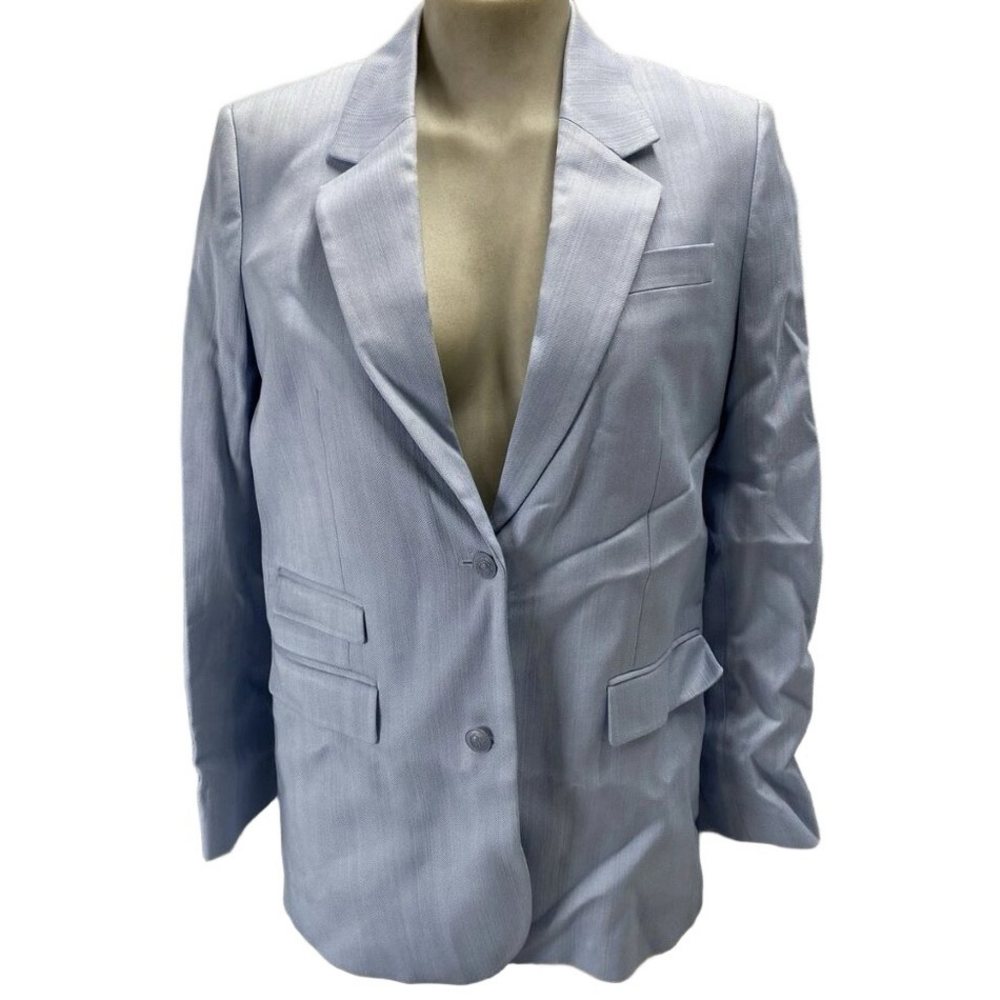 The Kooples Two-Button Tend Blazer • Size 38 • Light Spring Blue